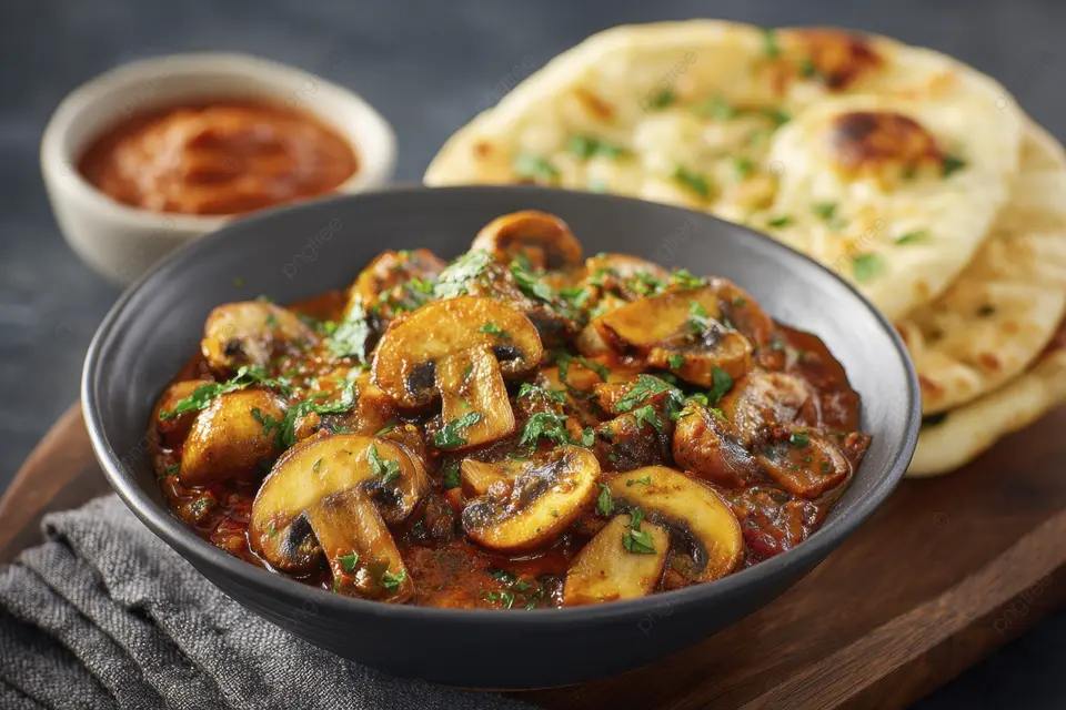 Mushroom Masala